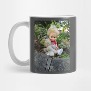 Baby in the garden Mug